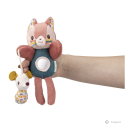 Doudou pour bébé Jeanne le Chat