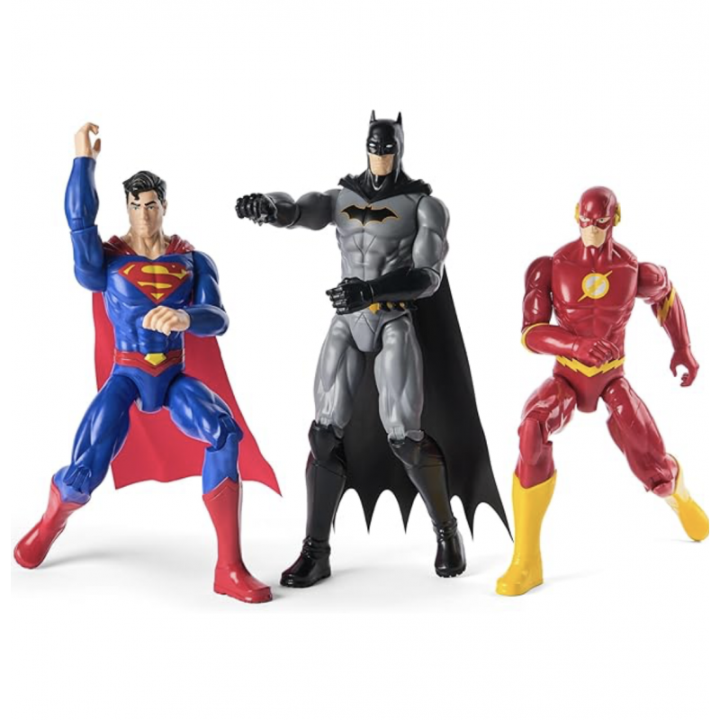 3 figurines DC Comics