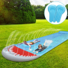 Toboggan aquatique en PVC, jouet pour pelouse d'été, 5,5 x 1,45 m